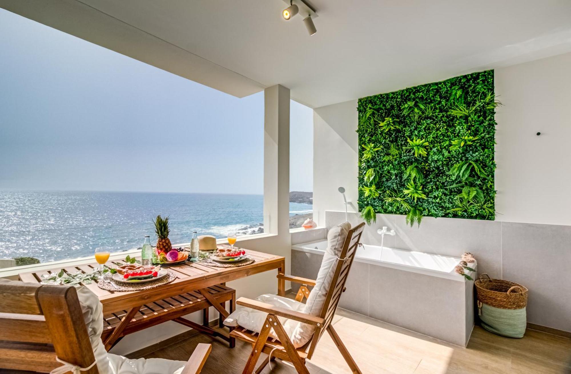 Beautiful Sea View Apartment Callao Salvaje Bagian luar foto