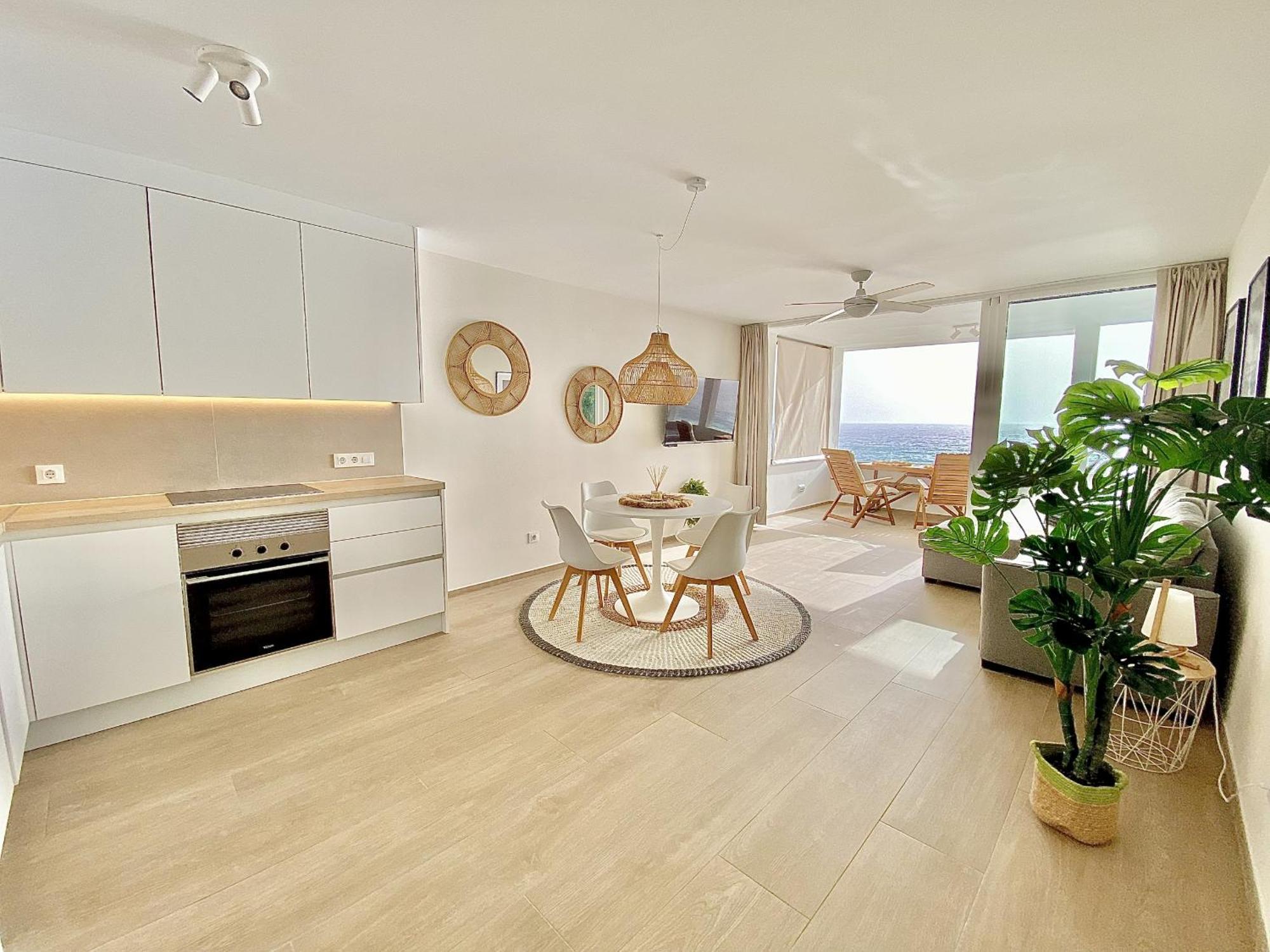 Beautiful Sea View Apartment Callao Salvaje Bagian luar foto