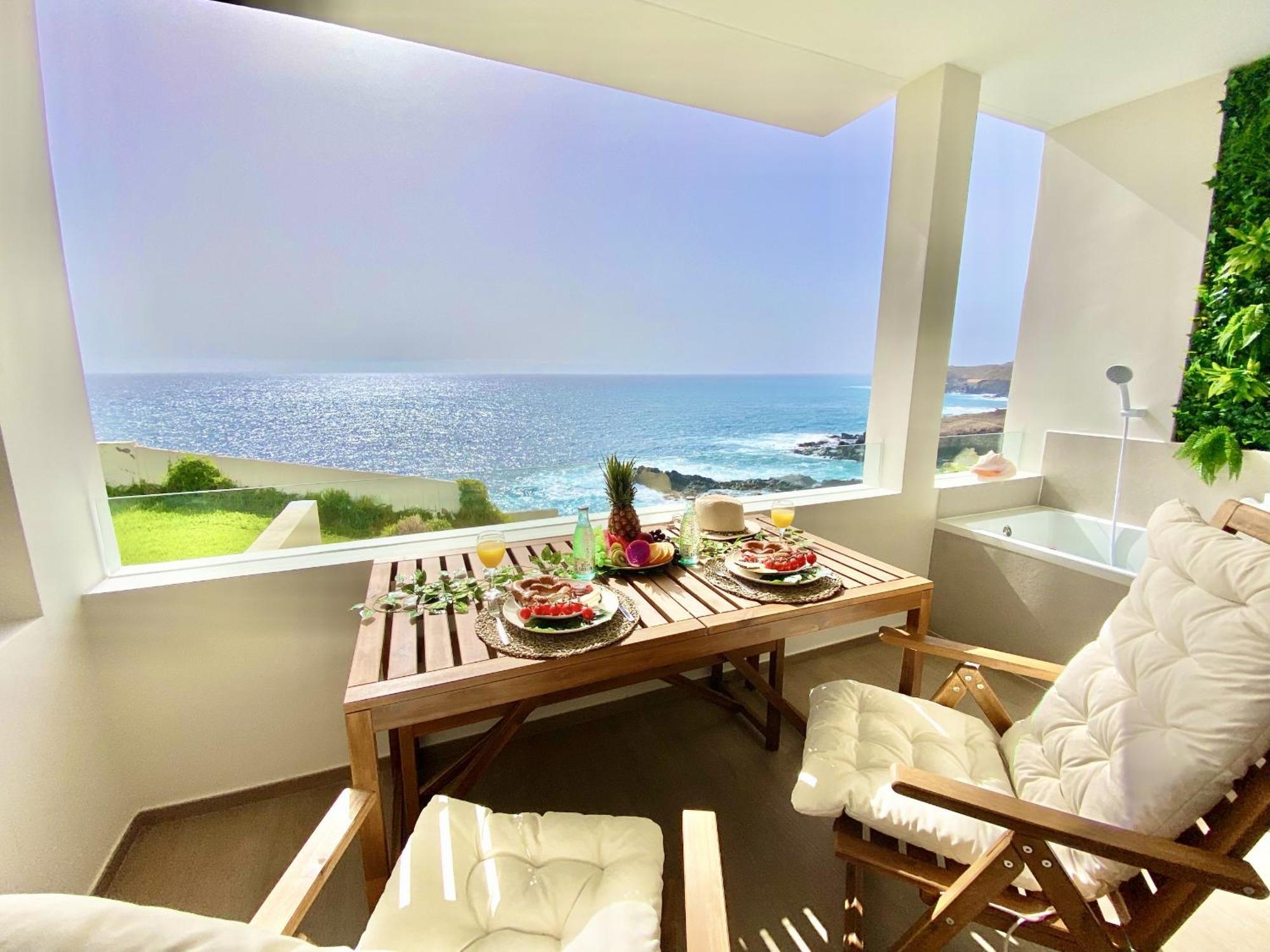 Beautiful Sea View Apartment Callao Salvaje Bagian luar foto
