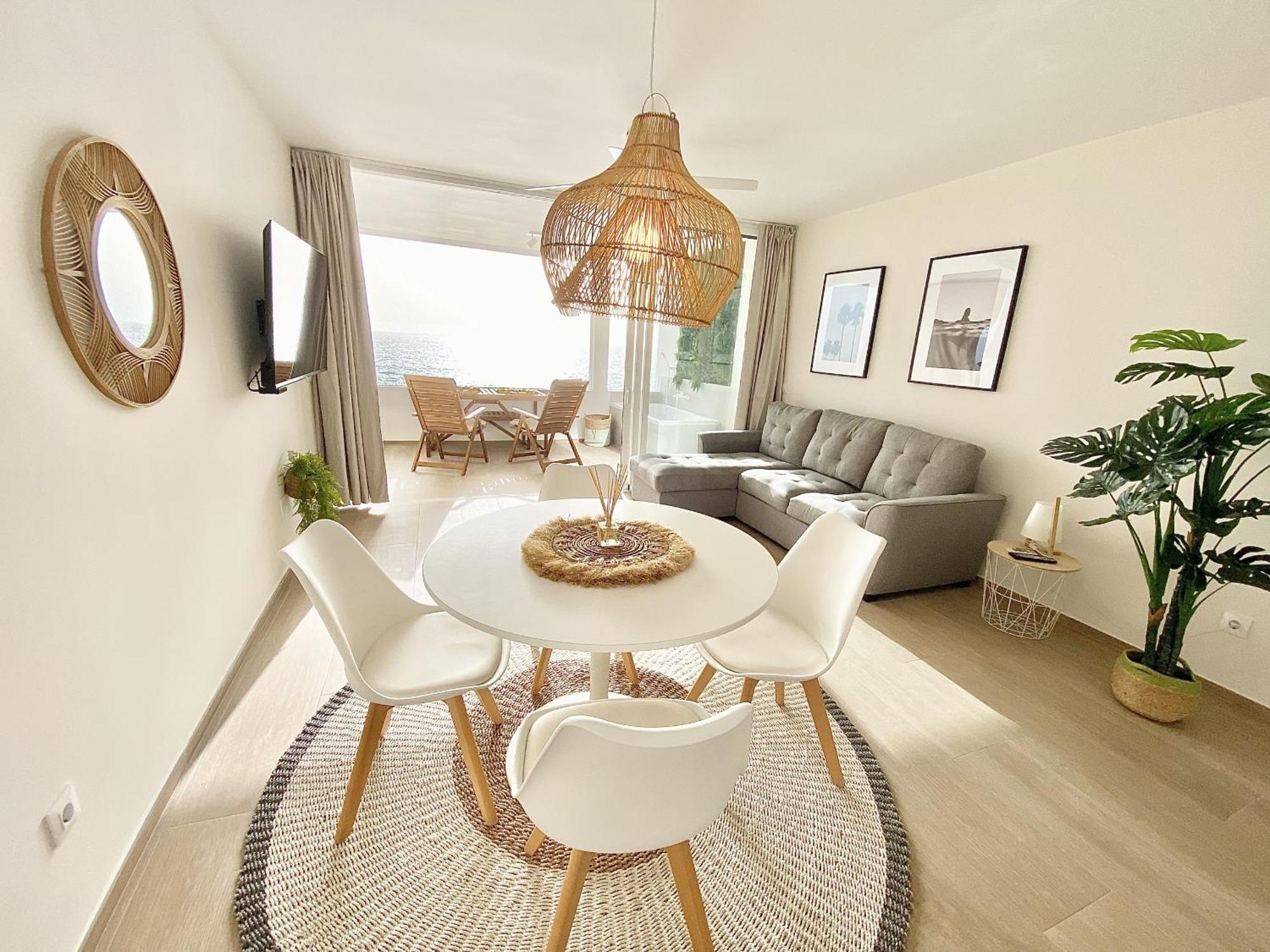 Beautiful Sea View Apartment Callao Salvaje Bagian luar foto
