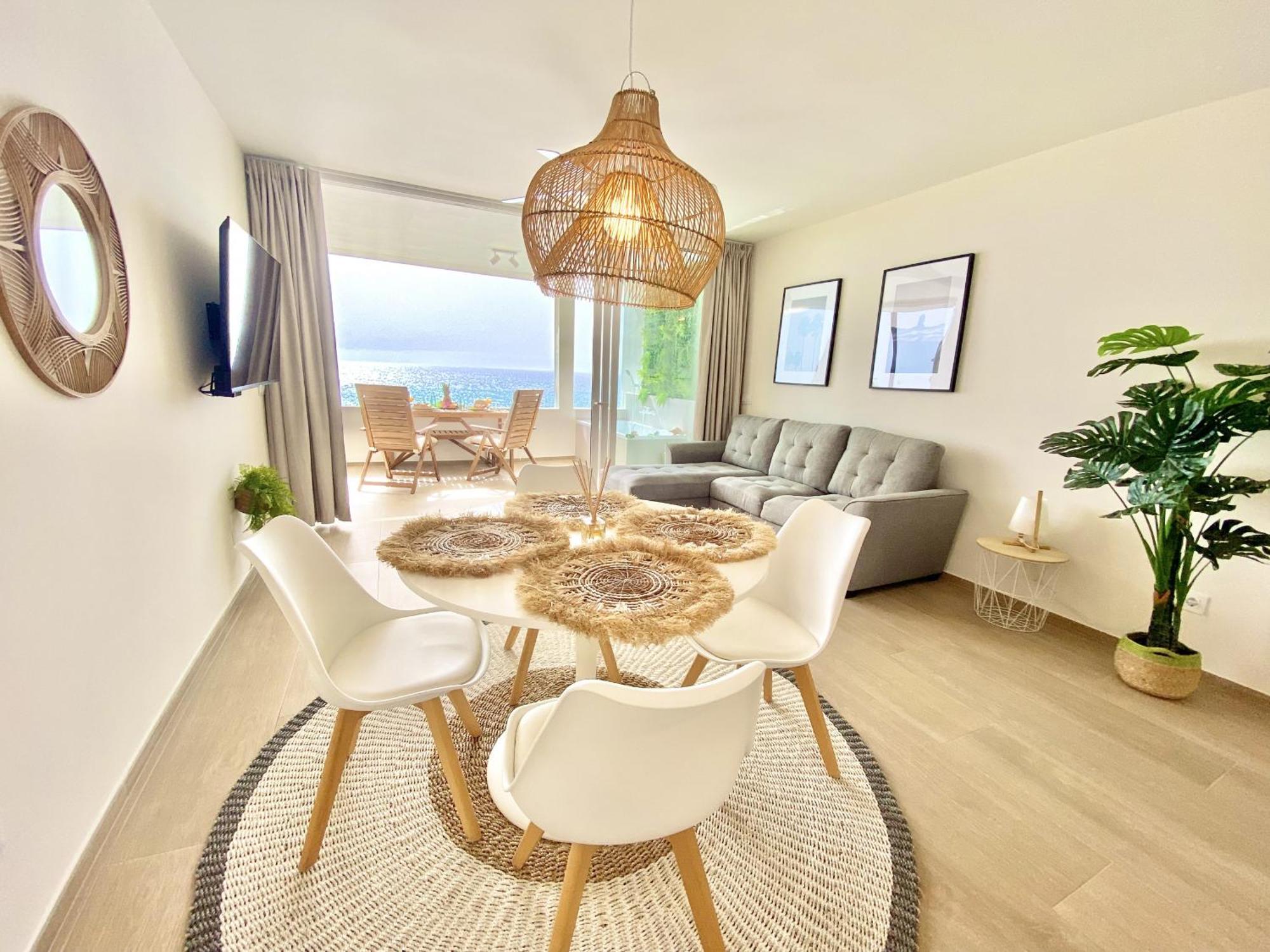 Beautiful Sea View Apartment Callao Salvaje Bagian luar foto