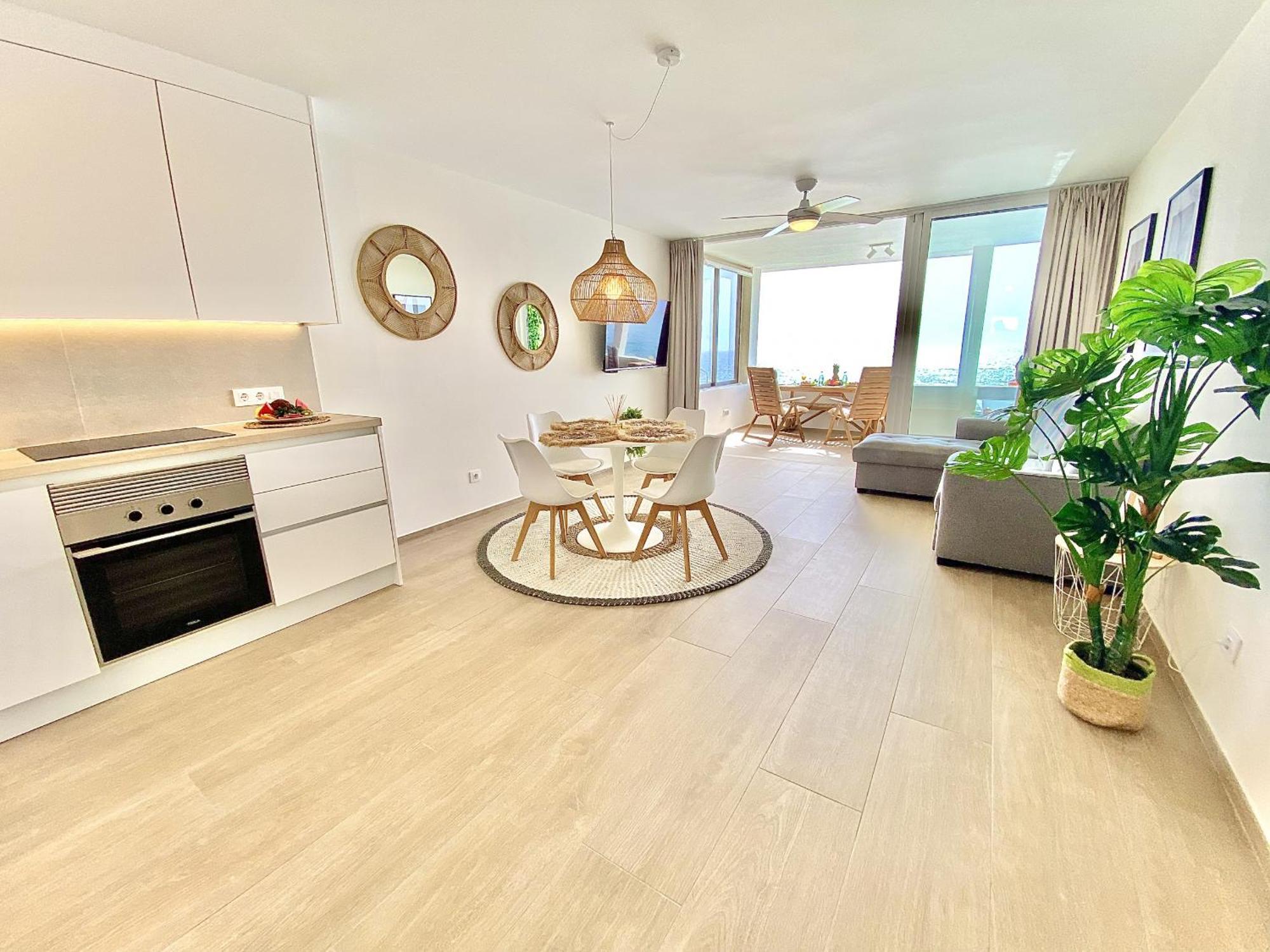 Beautiful Sea View Apartment Callao Salvaje Bagian luar foto